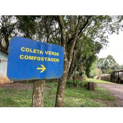 Entrega de resíduos da coleta verde pode ser feita no Horto Municipal de Campo Largo